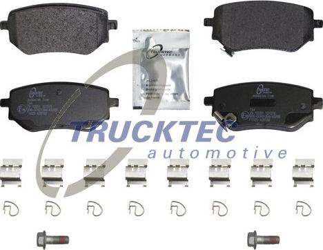 Trucktec Automotive 02.35.633 - Гальмівні колодки, дискові гальма autozip.com.ua