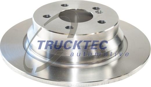 Trucktec Automotive 02.35.093 - Гальмівний диск autozip.com.ua