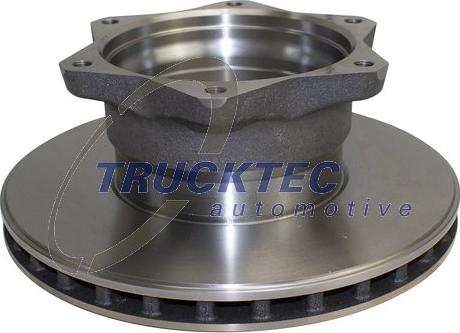 Trucktec Automotive 02.35.058 - Гальмівний диск autozip.com.ua