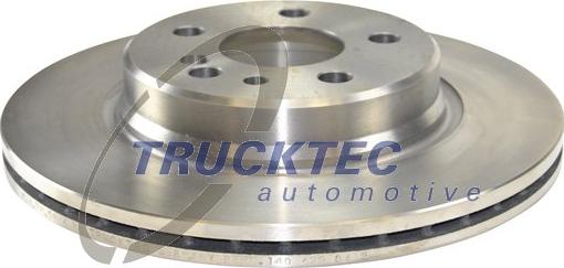Trucktec Automotive 02.35.060 - Гальмівний диск autozip.com.ua