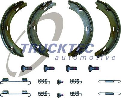 Trucktec Automotive 02.35.006 - Комплект гальм, ручник, парковка autozip.com.ua