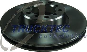 Trucktec Automotive 02.35.019 - Гальмівний диск autozip.com.ua