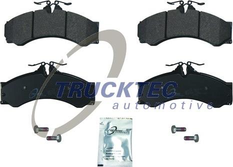 Trucktec Automotive 02.35.083 - Гальмівні колодки, дискові гальма autozip.com.ua