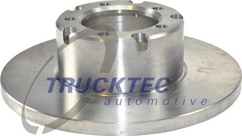 Trucktec Automotive 02.35.039 - Гальмівний диск autozip.com.ua