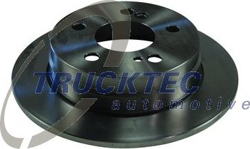 Trucktec Automotive 02.35.021 - Гальмівний диск autozip.com.ua