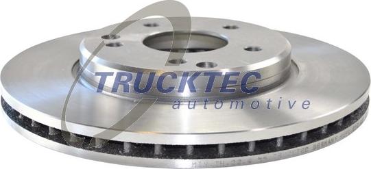 Trucktec Automotive 02.35.027 - Гальмівний диск autozip.com.ua