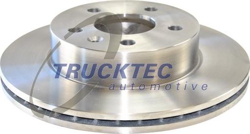 Trucktec Automotive 02.35.074 - Гальмівний диск autozip.com.ua