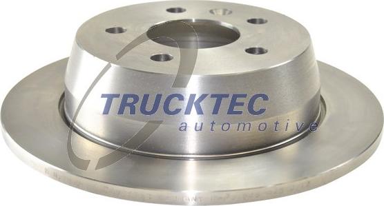 Trucktec Automotive 02.35.075 - Гальмівний диск autozip.com.ua