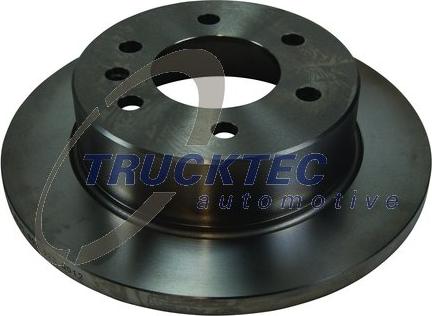 Trucktec Automotive 02.35.193 - Гальмівний диск autozip.com.ua