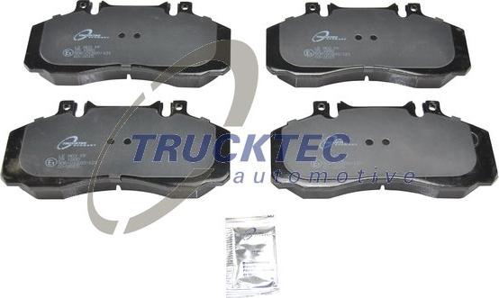 Trucktec Automotive 02.35.146 - Гальмівні колодки, дискові гальма autozip.com.ua