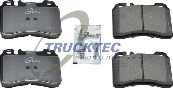 Trucktec Automotive 02.35.102 - Гальмівні колодки, дискові гальма autozip.com.ua