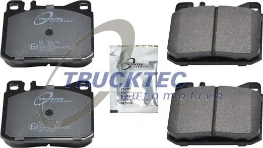 Trucktec Automotive 02.35.112 - Гальмівні колодки, дискові гальма autozip.com.ua