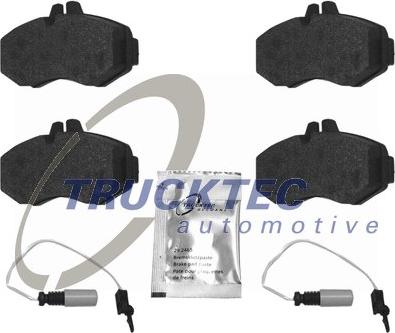 Trucktec Automotive 02.35.123 - Гальмівні колодки, дискові гальма autozip.com.ua