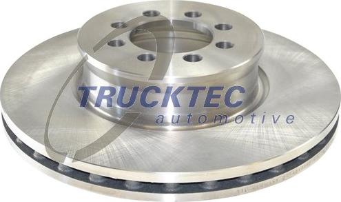Trucktec Automotive 02.35.241 - Гальмівний диск autozip.com.ua