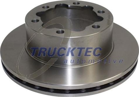 Trucktec Automotive 02.35.202 - Гальмівний диск autozip.com.ua