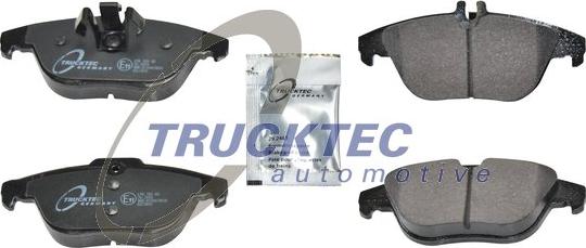 Trucktec Automotive 02.35.234 - Гальмівні колодки, дискові гальма autozip.com.ua