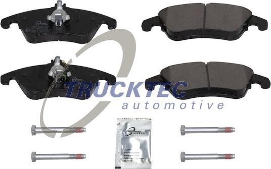 Trucktec Automotive 02.35.233 - Гальмівні колодки, дискові гальма autozip.com.ua