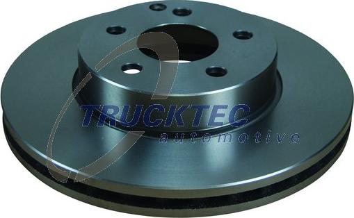Trucktec Automotive 02.35.237 - Гальмівний диск autozip.com.ua