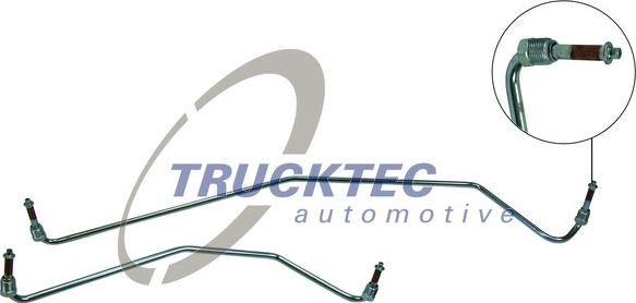 Trucktec Automotive 02.37.904 - Ремкомплект, осьової шарнір поперечна рульова тяга autozip.com.ua