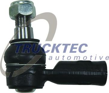 Trucktec Automotive 02.37.043 - Наконечник рульової тяги, кульовий шарнір autozip.com.ua