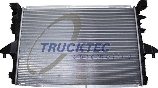 Trucktec Automotive 07.40.124 - Радіатор, охолодження двигуна autozip.com.ua