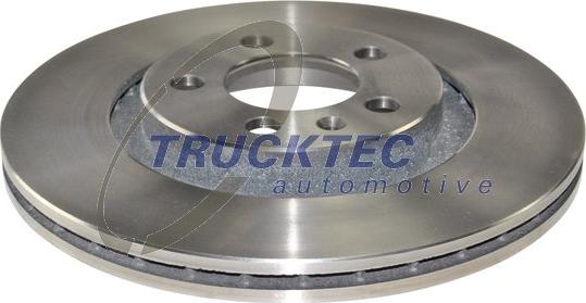 Trucktec Automotive 07.35.045 - Гальмівний диск autozip.com.ua