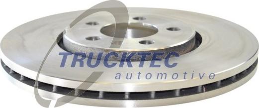 Trucktec Automotive 07.35.048 - Гальмівний диск autozip.com.ua