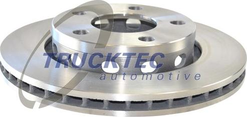 Trucktec Automotive 07.35.060 - Гальмівний диск autozip.com.ua
