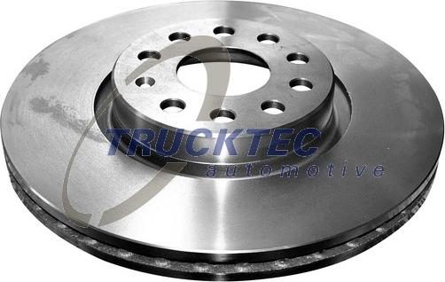 Trucktec Automotive 07.35.302 - Гальмівний диск autozip.com.ua