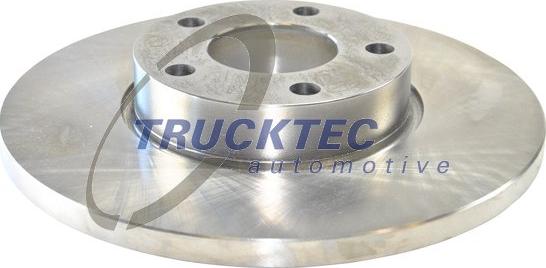 Trucktec Automotive 07.35.034 - Гальмівний диск autozip.com.ua