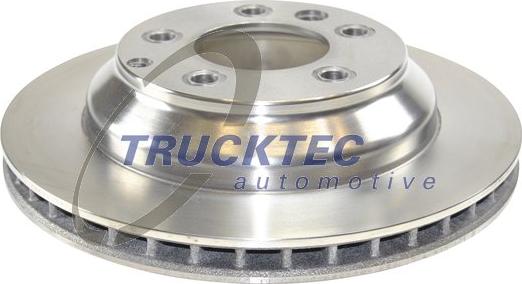 Trucktec Automotive 07.35.189 - Гальмівний диск autozip.com.ua