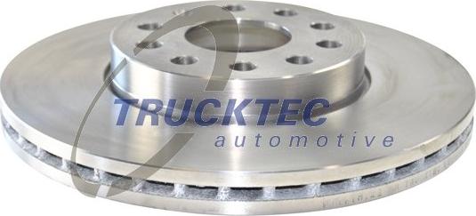 Trucktec Automotive 07.35.134 - Гальмівний диск autozip.com.ua
