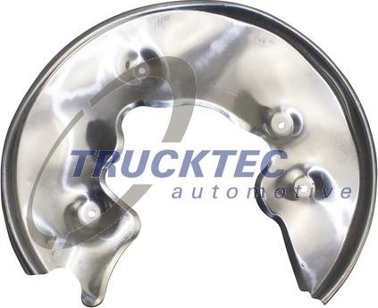 Trucktec Automotive 07.35.348 - Відбивач, диск гальмівного механізму autozip.com.ua