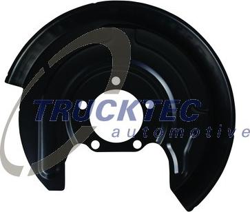 Trucktec Automotive 07.35.301 - Відбивач, диск гальмівного механізму autozip.com.ua