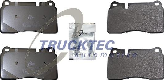 Trucktec Automotive 07.35.311 - Гальмівні колодки, дискові гальма autozip.com.ua