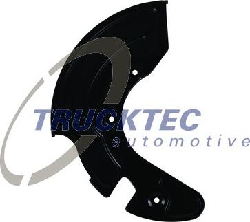 Trucktec Automotive 07.35.299 - Відбивач, диск гальмівного механізму autozip.com.ua