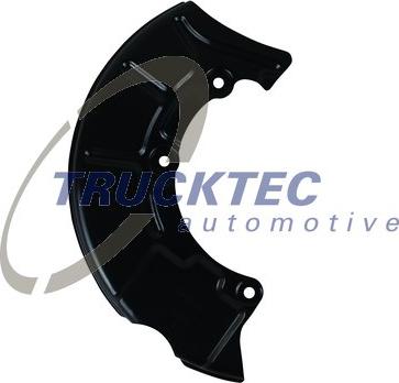 Trucktec Automotive 07.35.295 - Відбивач, диск гальмівного механізму autozip.com.ua