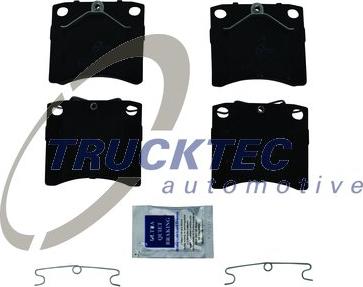 Trucktec Automotive 07.35.291 - Гальмівні колодки, дискові гальма autozip.com.ua