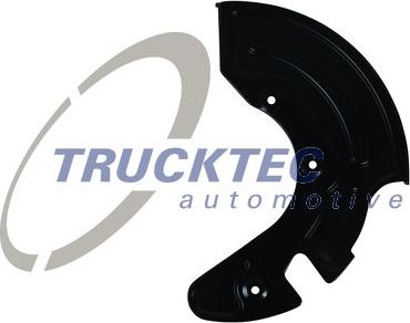 Trucktec Automotive 07.35.298 - Відбивач, диск гальмівного механізму autozip.com.ua