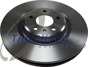 Trucktec Automotive 07.35.256 - Гальмівний диск autozip.com.ua