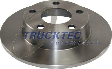 Trucktec Automotive 07.35.207 - Гальмівний диск autozip.com.ua
