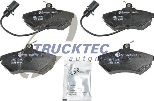 Trucktec Automotive 07.35.229 - Гальмівні колодки, дискові гальма autozip.com.ua