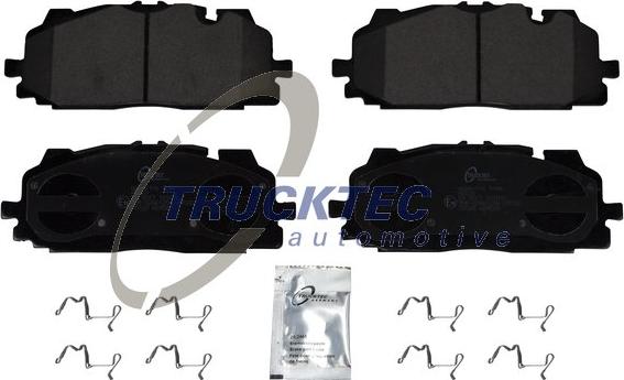 Trucktec Automotive 07.35.273 - Гальмівні колодки, дискові гальма autozip.com.ua