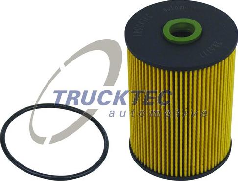 Trucktec Automotive 07.38.027 - Паливний фільтр autozip.com.ua