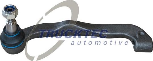 Trucktec Automotive 07.37.128 - Наконечник рульової тяги, кульовий шарнір autozip.com.ua