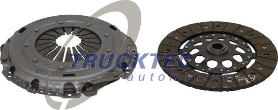 Trucktec Automotive 07.23.150 - Комплект зчеплення autozip.com.ua