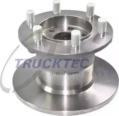 Trucktec Automotive 14.35.002 - Гальмівний диск autozip.com.ua