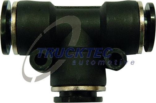 Trucktec Automotive 83.44.012 - З'єднувальний / розподільний елемент, трубопровід autozip.com.ua