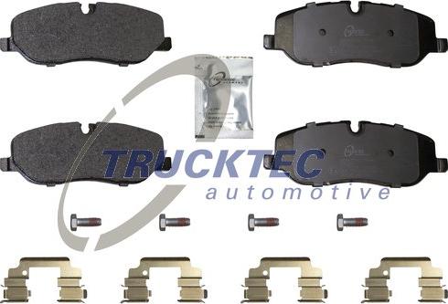 Trucktec Automotive 22.35.119 - Гальмівні колодки, дискові гальма autozip.com.ua