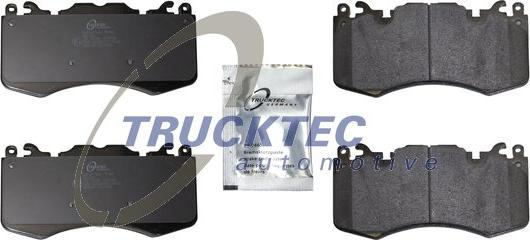 Trucktec Automotive 22.35.123 - Гальмівні колодки, дискові гальма autozip.com.ua